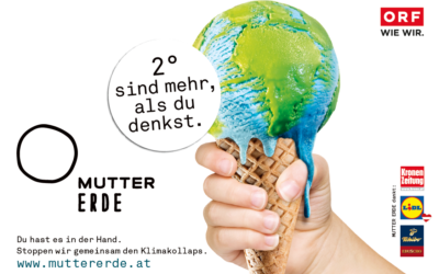 „2° sind mehr, als du denkst“: ORF MUTTER ERDE-Schwerpunkt zu Klimawandel        